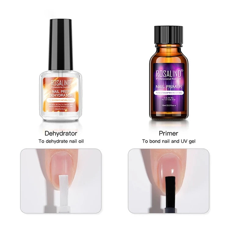 Nail primer & dehydrator set